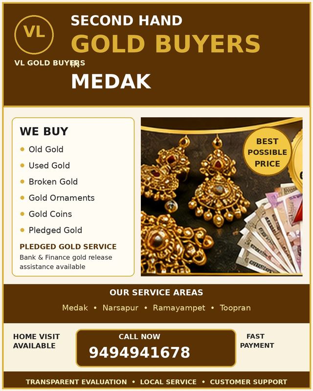 Gold Buyers in Medak - VL Gold Buyers