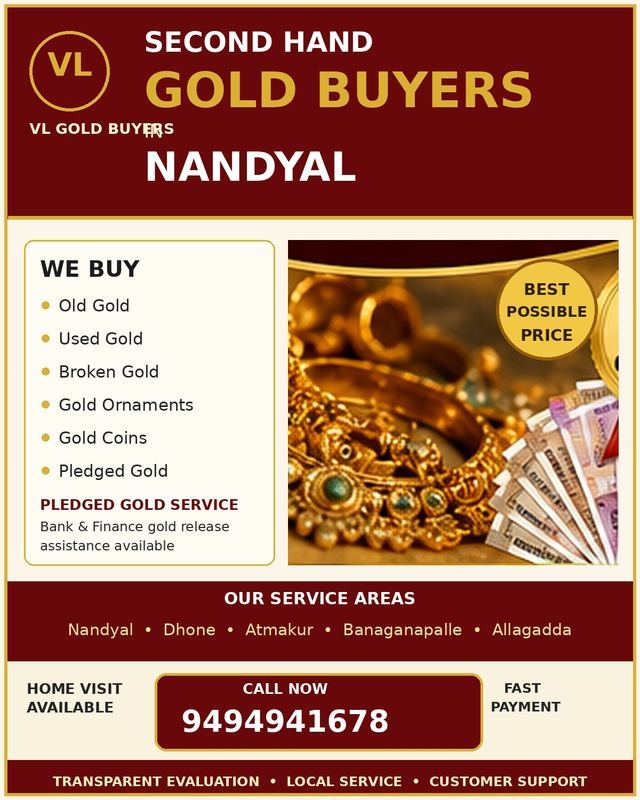 Gold Buyers in Nandyal - VL Gold Buyers
