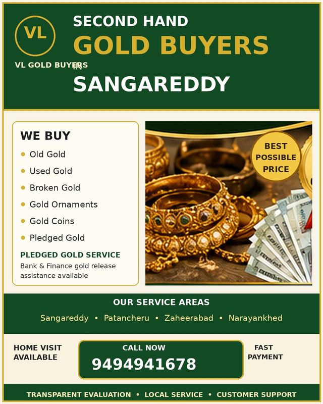 Gold Buyers in Sangareddy - VL Gold Buyers