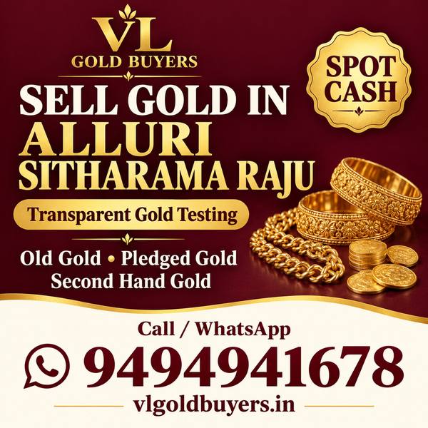 Gold Buyers Near Me in Alluri Sitharama Raju — Paderu & Every Town Covered - VL Gold Buyers
