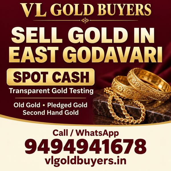 Gold Buyers Near Me in East Godavari — Rajahmundry (Rajamahendravaram) & Every Town Covered - VL Gold Buyers