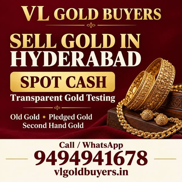 Gold Buyers Near Me in Hyderabad — Hyderabad & Every Town Covered - VL Gold Buyers