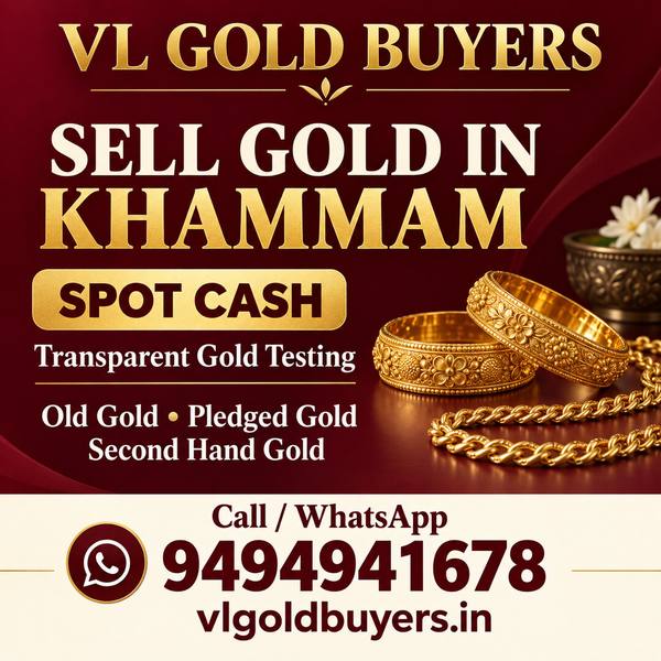 Gold Buyers Near Me in Khammam — Khammam & Every Town Covered - VL Gold Buyers