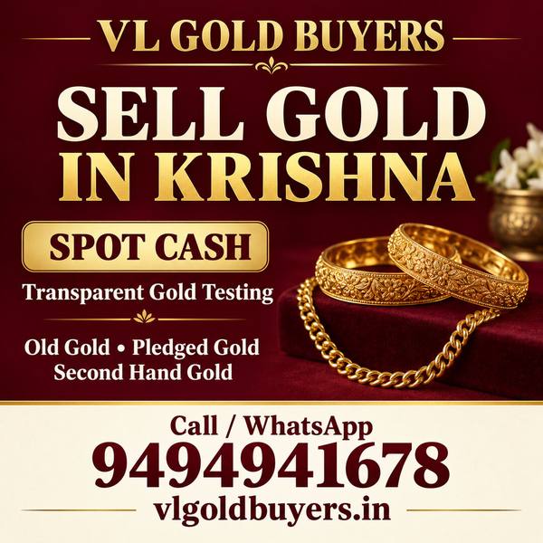 Gold Buyers Near Me in Krishna — Machilipatnam & Every Town Covered - VL Gold Buyers