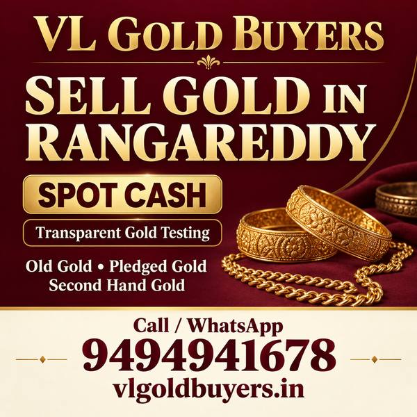 Gold Buyers Near Me in Rangareddy — Rangareddy & Every Town Covered - VL Gold Buyers