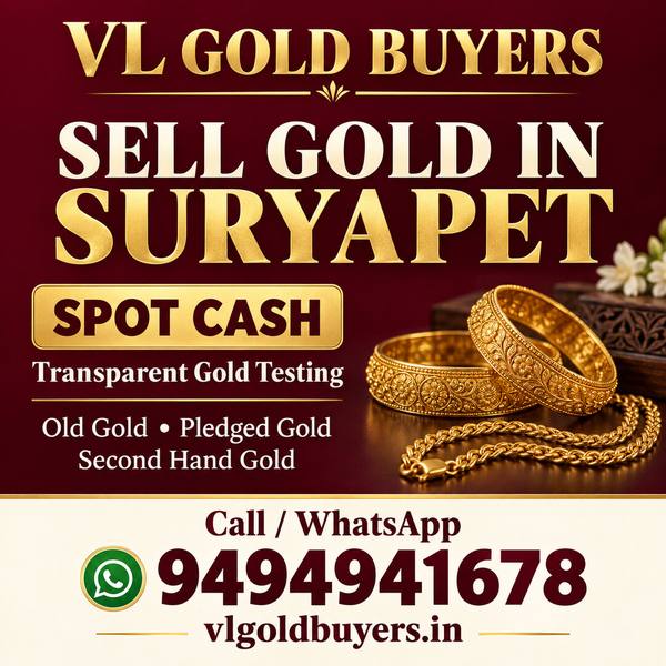 Gold Buyers Near Me in Suryapet — Suryapet & Every Town Covered - VL Gold Buyers
