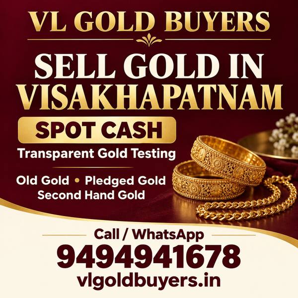 Gold Buyers Near Me in Visakhapatnam — Visakhapatnam & Every Town Covered - VL Gold Buyers