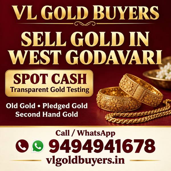Gold Buyers Near Me in West Godavari — Bhimavaram & Every Town Covered - VL Gold Buyers
