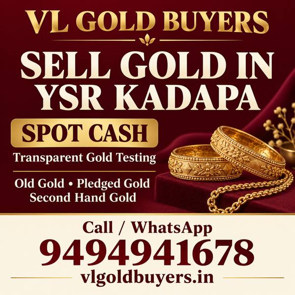 Gold Buyers Near Me in YSR Kadapa — Kadapa & Every Town Covered - VL Gold Buyers
