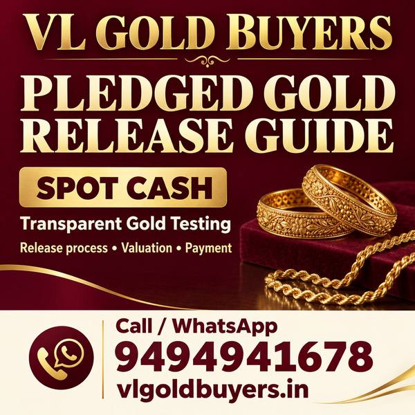 Pledged Gold Release: What You Need to Know Before Selling - VL Gold Buyers