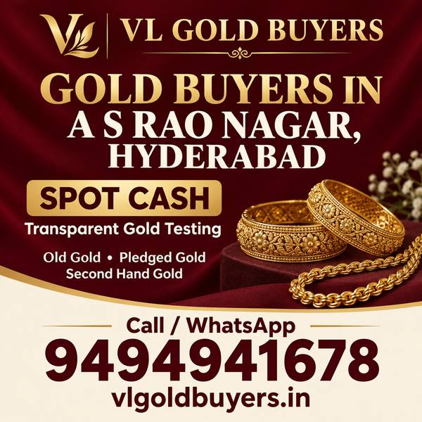 Gold Buyers in Gold Buyers in A S Rao Nagar, Hyderabad - VL Gold Buyers