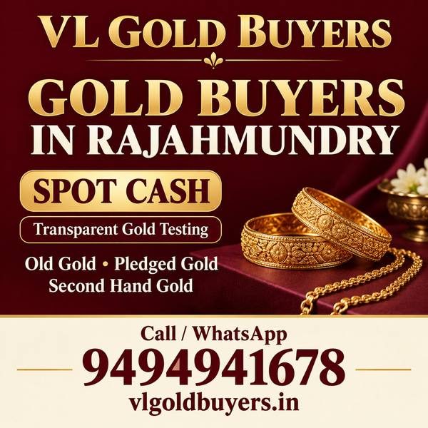 Gold Buyers in Gold Buyers in Rajahmundry - VL Gold Buyers